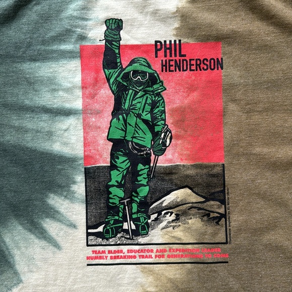 NWT North Face Phil Henderson Black Climbers Series T-Shirt - Picture 4 of 4